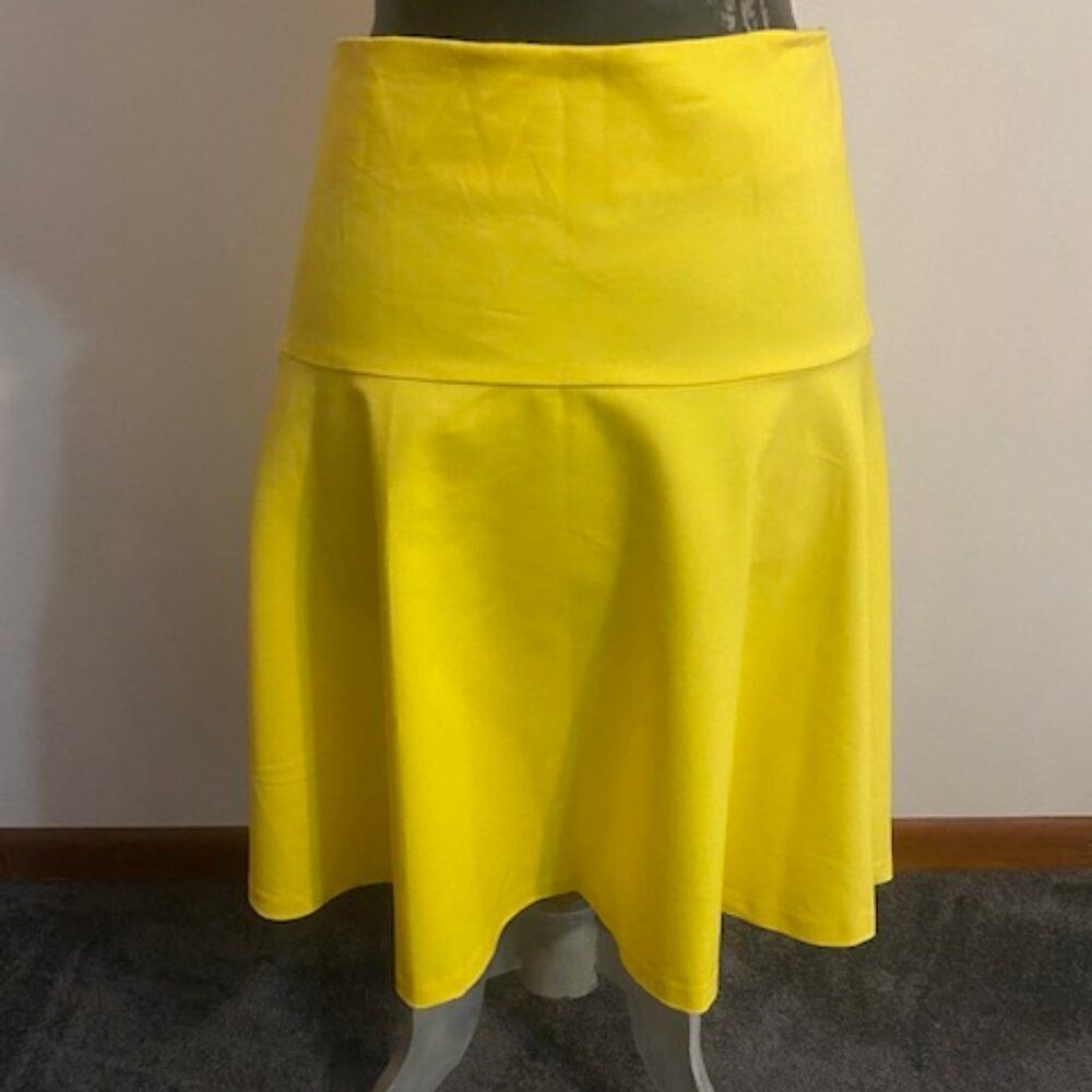 Lane Bryant Yellow Sports skirt, size 24